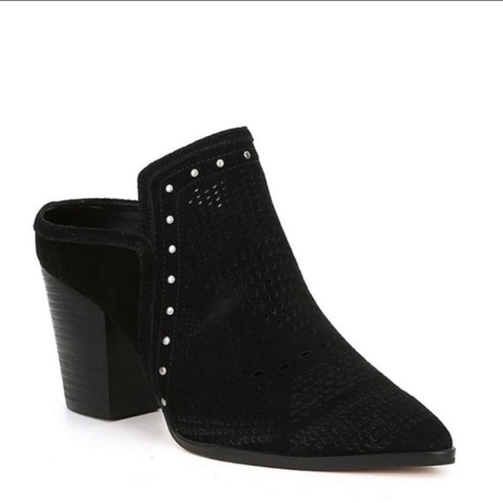 Gibson Latimer Nora Perforated Suede Mule